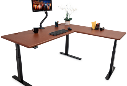 Imovr Lander L Shaped Standing Desk Review