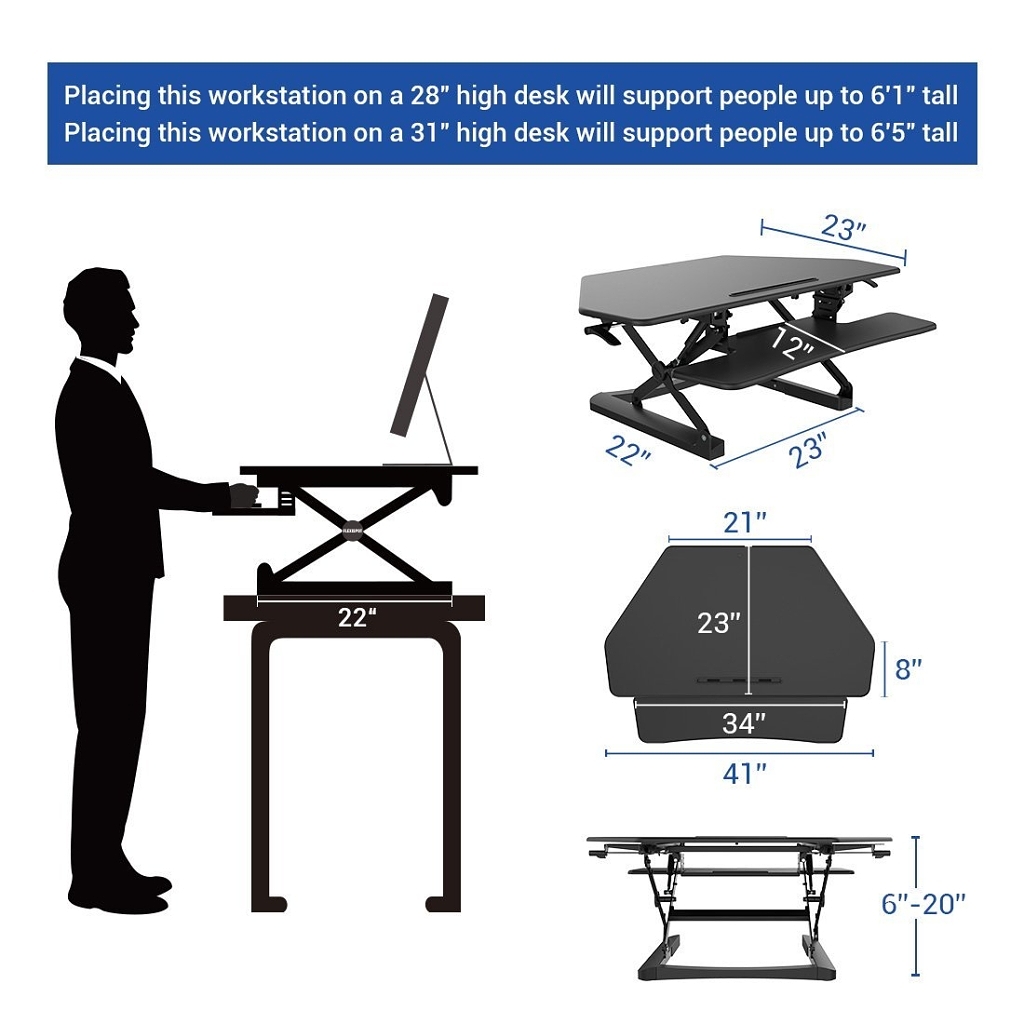 FlexiSpot Standing Desk Converters Review