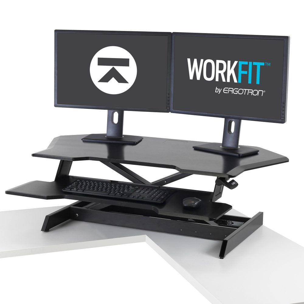 Ergotron Workfit Corner Standing Desk Converter Review