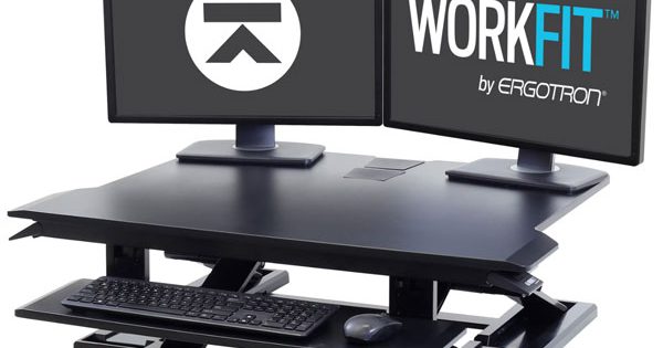 ergotron workfit tx standing desk converter