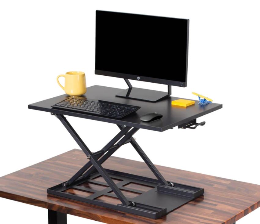 AirRise™ Pro 2.0 Adjustable Standing Desk Converter with Dual Monitor Mount