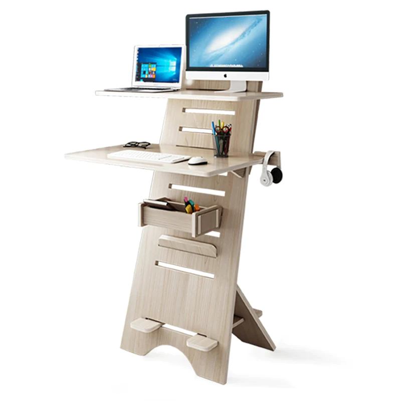 Small Adjustable Standing Desk for Small Spaces  Upper Square Standing Desk  – Progressive Desk